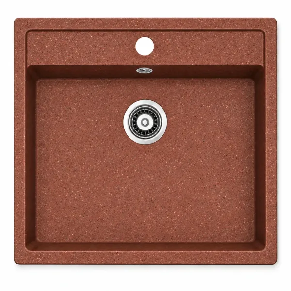 Granite sink Adamant STEP Terra-cotta