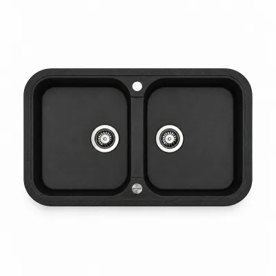 Granite sink Adamant TWINS Anthracite Granite sink Adamant TWINS Anthracite