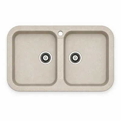 Granite sink Adamant TWINS Avena Granite sink Adamant TWINS Avena