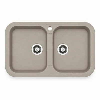 Granite sink Adamant TWINS Sahara Granite sink Adamant TWINS Sahara