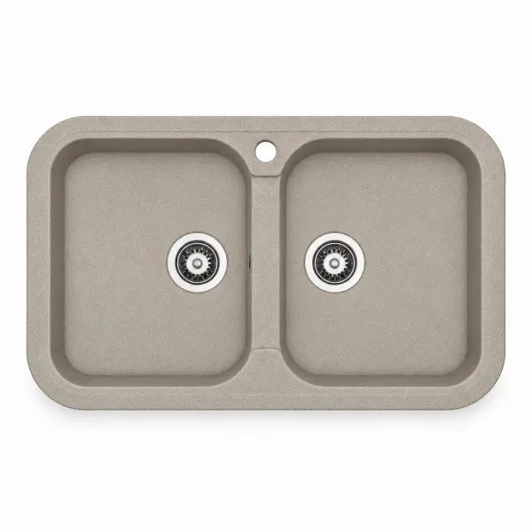 Granite sink Adamant TWINS Sahara Granite sink Adamant TWINS Sahara