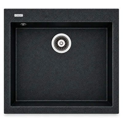 Granite sink Adamant UNIVER Metallic black Granite sink Adamant UNIVER Metallic black