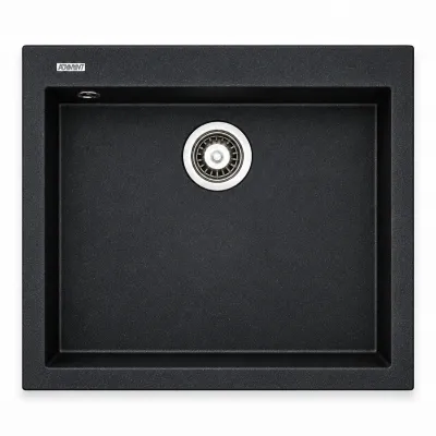 Granite sink Adamant UNIVER Black Granite sink Adamant UNIVER Black