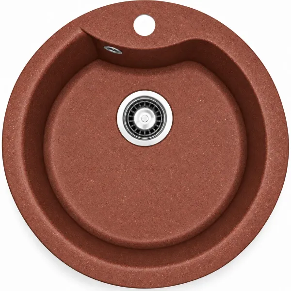 Granite sink Adamant WAVE Terra-cotta