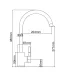 Kitchen tap Adamant SA-01 Old Stone