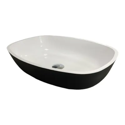 Washbasin Adamant Amarant Black-white