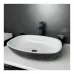Washbasin Adamant Amarant Black-white