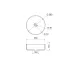 Washbasin Adamant Arena White