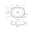 Washbasin Adamant Benevento Black-white