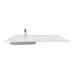 Washbasin Adamant Flat 120 L White