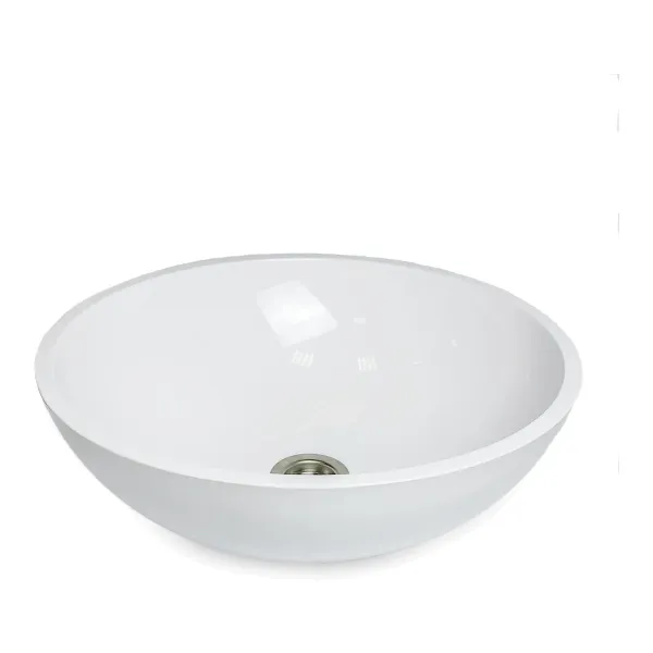 Washbasin Adamant Kreis White Washbasin Adamant Kreis White