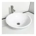 Washbasin Adamant Kreis White Washbasin Adamant Kreis White