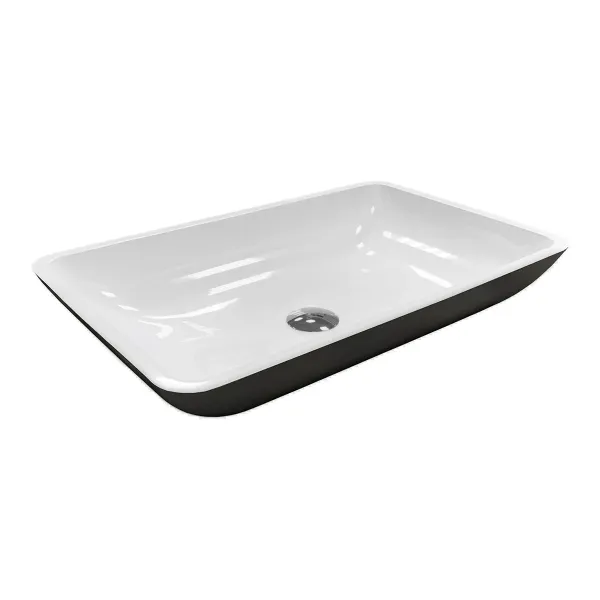 Washbasin Adamant Lower Black-white