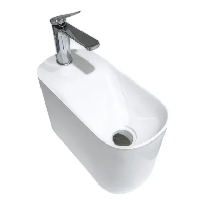 Washbasin Adamant Picollo R White