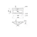 Washbasin Adamant Quanto 80 White