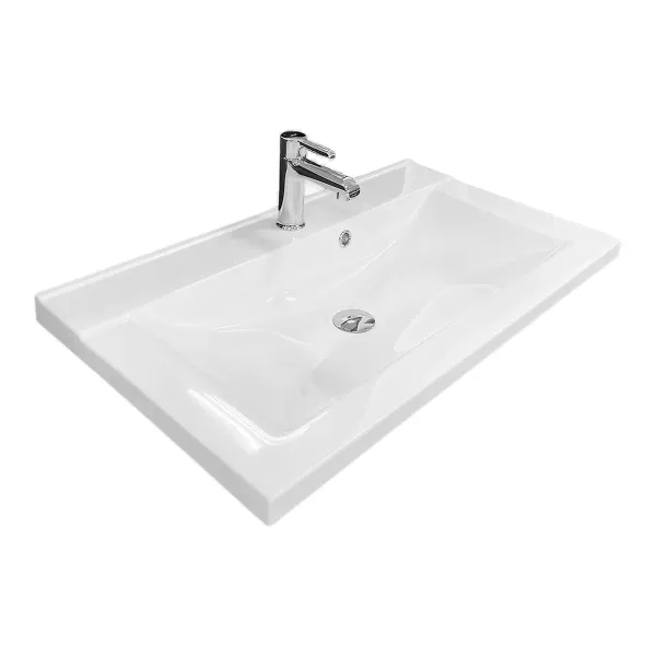 Washbasin Adamant Quanto 80 White