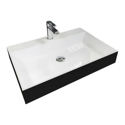 Washbasin Adamant SLENDER Black-white