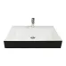 Washbasin Adamant SLENDER Black-white Washbasin Adamant SLENDER Black-white