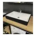 Washbasin Adamant SLENDER Black-white Washbasin Adamant SLENDER Black-white