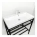 Washbasin Adamant Streng New 80 White Washbasin Adamant Streng New 80 White