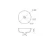 Washbasin Adamant Sunline New White