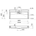 Washbasin Adamant Vision 100 White Washbasin Adamant Vision 100 White