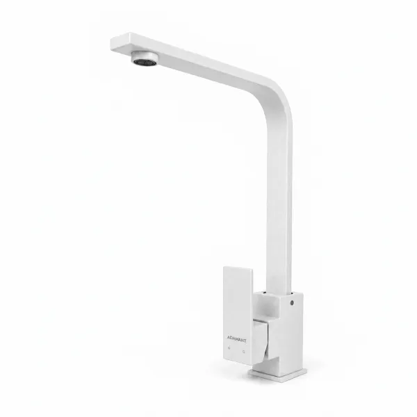 Kitchen tap Adamant SA-02 White