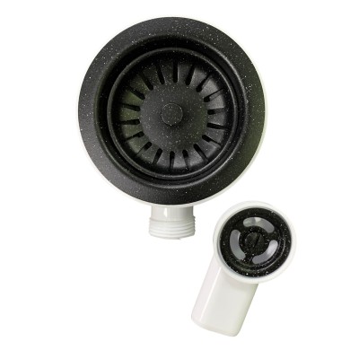 Waste trap Adamant FSA-01 Black