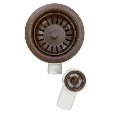 Waste trap Adamant FSA-01 Brown