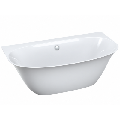 Artificial-stone bathtub Adamant Elina White