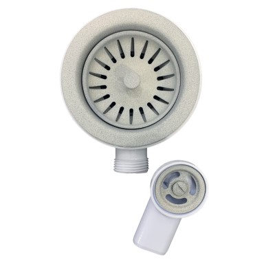 Waste trap Adamant FSA-01 Light grey
