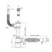 Waste trap Adamant RSA-0515 Satin Waste trap Adamant RSA-0515 Satin