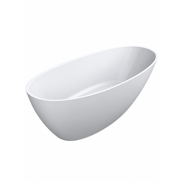 Artificial-stone bathtub Adamant Freya White Artificial-stone bathtub Adamant Freya White