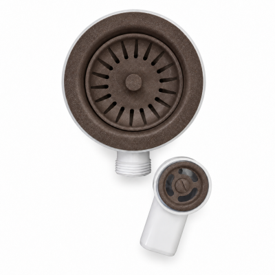 Waste trap Adamant FSA-01 Brown