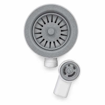 Waste trap Adamant FSA-01 Grey