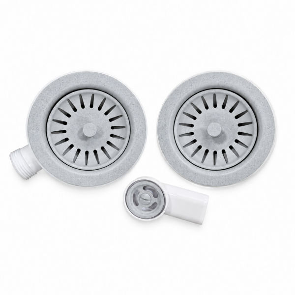 Waste trap Adamant FSA-02 Light grey
